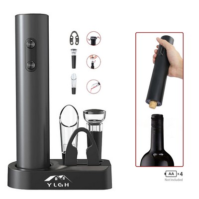 Electric Wine Opener With Cork Pourer