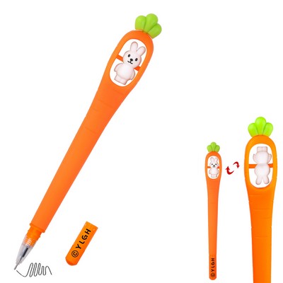 Swing Rabbit Carrot Pen