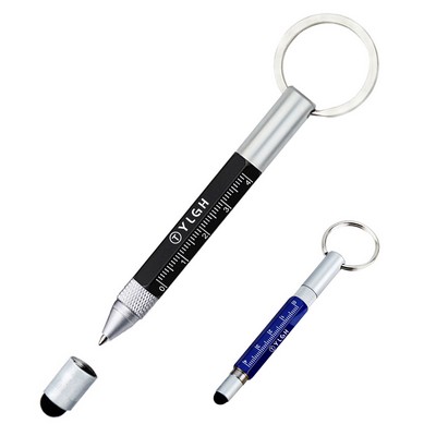 Short Barrel Multi Metal Tool Pen