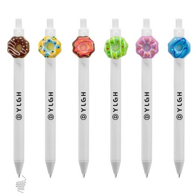 Click Activated Pen With Doughnut