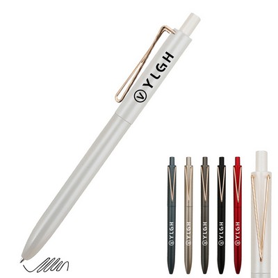 Click Pen With V Shaped Clip