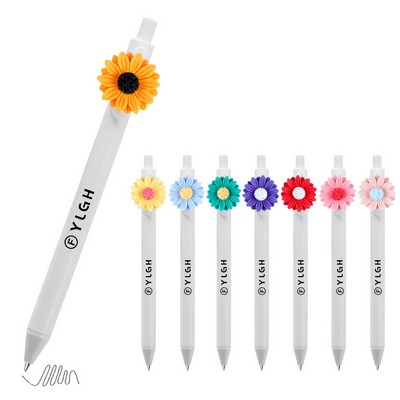 25mm Sunflower Click Activated Pen