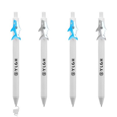 Click Activated Pen With Shark