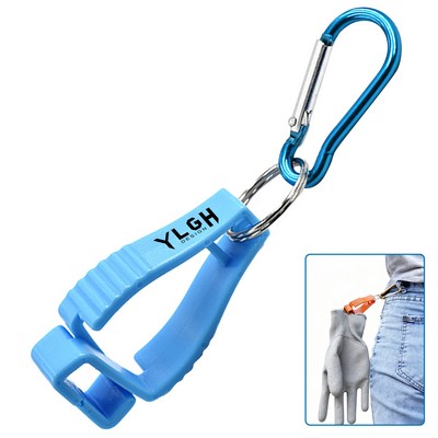 Plastic Clip With Key Ring Carabiner