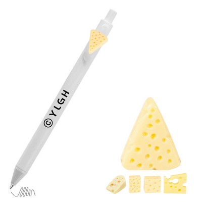 Click Activated Pen With Multi Shaped Cheese