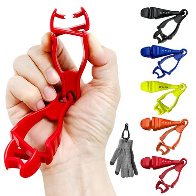 Dual Clips Gloves Hanger